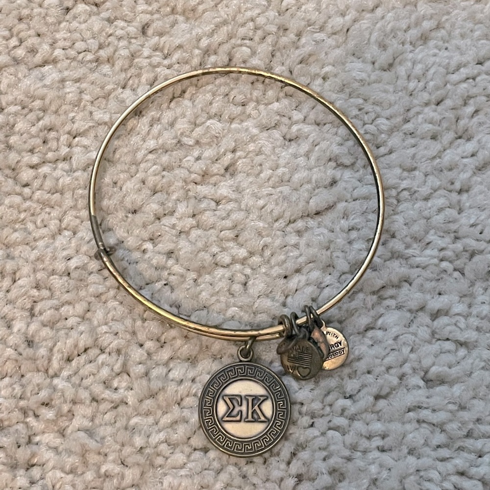 Alex and Ani Sigma Kappa wire bangle